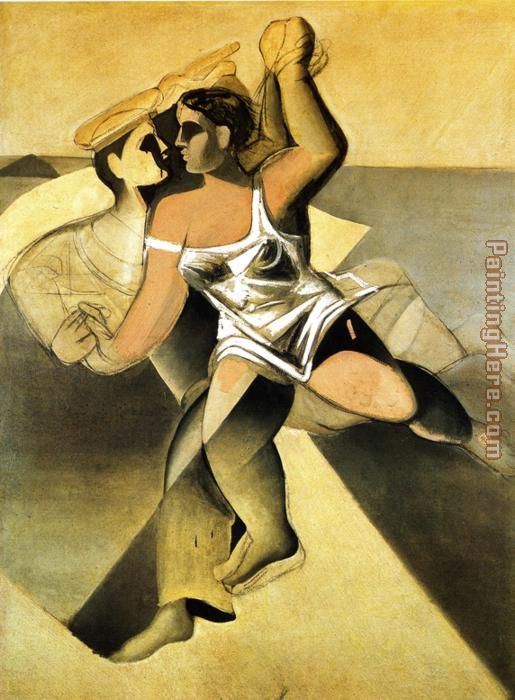 Venus and Sailor painting - Salvador Dali Venus and Sailor art painting